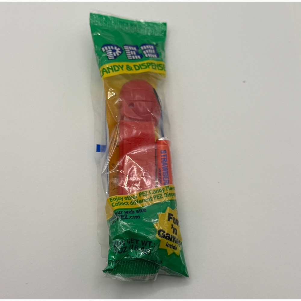 PEZ Candy‎ Dispenser New Marvel Spider-Man Red Webbed Mask Sealed Packaging